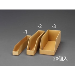 エスコ 棚用トレー 20枚 80×550×100mm FCY0792-EA661CW-1-イメージ1