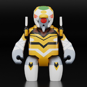 グッドスマイルカンパニー BRICKROID エヴァンゲリオン零号機(改)『：破』ver．「ヱヴァンゲリヲン新劇場版」 BRICKROIDEVA0ｺﾞｳｷｶｲ-イメージ2