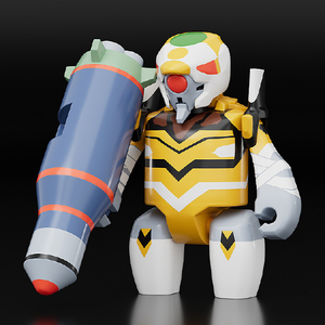 グッドスマイルカンパニー BRICKROID エヴァンゲリオン零号機(改)『：破』ver．「ヱヴァンゲリヲン新劇場版」 BRICKROIDEVA0ｺﾞｳｷｶｲ-イメージ3