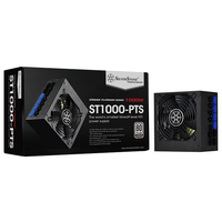 SilverStone PC電源 ATX 80PLUS Platinum 1000W フルモジュラー Striderシリーズ ブラック SST-ST1000-PTS