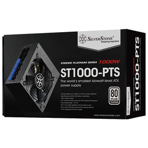 SilverStone PC電源 ATX 80PLUS Platinum 1000W フルモジュラー Striderシリーズ ブラック SST-ST1000-PTS-イメージ8