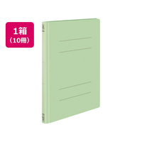 コクヨ フラットファイルS(ストロングタイプ) A4タテ 緑 10冊 1パック(10冊) F835874-ﾌ-VS10G