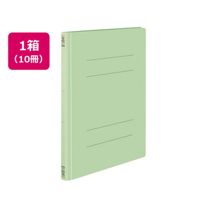 コクヨ フラットファイルS(ストロングタイプ) A4タテ 緑 10冊 1パック(10冊) F835874-ﾌ-VS10G-イメージ1