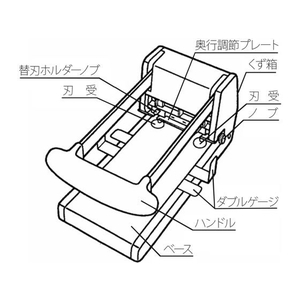プラス パンチ 強力パンチ 2穴 穴径6mm/PU-220/30-346 FCC5068-30346/PU-220-イメージ6