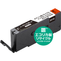 エコリカ キャノン用リサイクルインクカートリッジBCI-351XLBK F834277-ECI-C351XLB