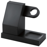 エレコム 3in1マグネットワイヤレス充電スタンド(7．5W+5W+Apple Watch) ブラック W-MS06BK