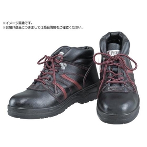 おたふく手袋 おたふく/安全シューズハイカットタイプ 24.5 JW760-245 FC744ZH-5997101-イメージ1