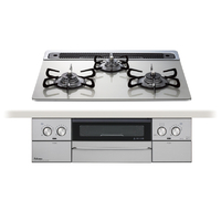 パロマ 【プロパンガス用】ビルトインガスコンロ(幅60cm) e angle select シャインシルバー EPK8WS60GHE4 LPG