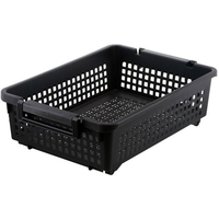 ＬＩＶ ＰＬＵＳ ベストコ ハンディー バスケット ブラック ロータイプ MA-4173 FCE154W-MA- 4173