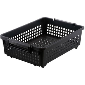 ＬＩＶ ＰＬＵＳ ベストコ ハンディー バスケット ブラック ロータイプ MA-4173 FCE154W-MA- 4173-イメージ1