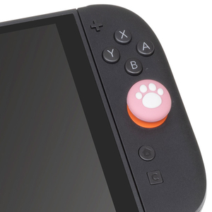 サイバーガジェット アナログスティックカバー ねこにゃん プラス (Switch2 Joy-Con2用)パステル CYS2ASCNPPA-イメージ4