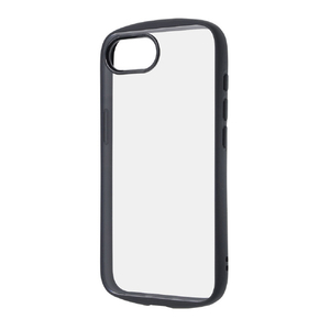 レイアウト iPhone 16e用Like standard Puffull 耐衝撃 バンパー ハイブリッドケース ブラック RT-P50CMD1/B レイアウト iPhone 16e用Like standard Puffull 耐衝撃 バンパー ハイブリッドケース ブラック RT-P50CMD1/B