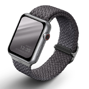 ＵＮＩＱ Apple Watch 38/40/41mm用BRAIDED STRAP UNIQ ASPEN GRANITE GREY UNIQ-40MM-ASPGRY-イメージ1