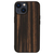 Man & Wood iPhone 14 Plus用天然木ケース Ebony I23638I14M-イメージ1