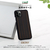 Man & Wood iPhone 14 Plus用天然木ケース Ebony I23638I14M-イメージ3