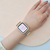 GAACAL Apple Watch Series 7-8 [41mm]用メタリック スワロフスキーフレーム ゴールド W00290G5-イメージ2