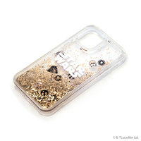 PGA iPhone 12 mini用グリッターケース スターウォーズロゴ PG-DLQ20F07SW