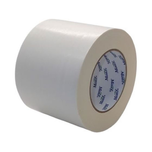 古藤工業 工事用布粘着テープ 幅100mm×長さ25m 白 F052189-No.8002-イメージ1