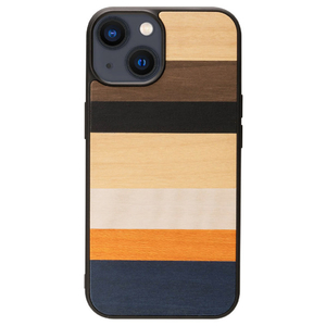 Man & Wood iPhone 14 Plus用天然木ケース Province I23639I14M-イメージ1