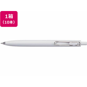 三菱鉛筆 ユニボールワンF 0.38 グレー 無垢 10本 FCT9764-UMNSF38F.37-イメージ1