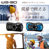 PENTAX WG90ﾌﾞﾗﾂｸ コンパクトデジタルカメラ WGシリーズ