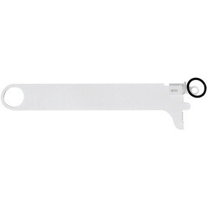 WAKI(和気産業) パイプ用ブラケット 32φ 300mm 白 FC634RE-WPS024-イメージ1