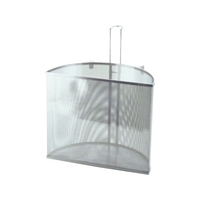 三宝産業 UK パンチング 半円 スープ取ざる 36cm用 FCL1732-013647036