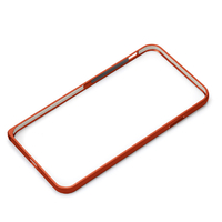 PGA iPhone XR用アルミニウムバンパー レッド PG-18YBP04RD