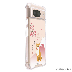 abbi FRIENDS Google Pixel 8用しばたさん ハイブリッドケース さくら ABF26639P8-イメージ3
