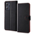 レイアウト OPPO Reno9 A/Reno7 A用手帳型レザーケース シンプル マグネット ブラック/レッド RT-OPR9AELC1/BR-イメージ1