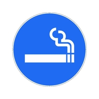 カーボーイ カラープラポールサインキャッププレート 喫煙 喫煙256 FC018GB-7566778