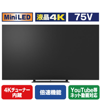 パナソニック 75V型4Kチューナー内蔵4K対応液晶テレビ VIERA TV-75W95B
