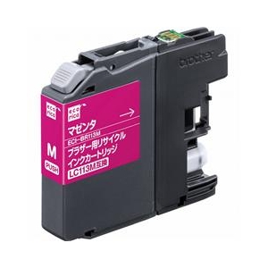 エコリカ リサイクルインクカートリッジ マゼンタ ECI-BR113M-イメージ1