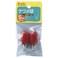 エルパ カラーナツメ球 2個入り レッド G-10H(R)