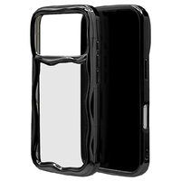 ラスタバナナ iPhone18 Pro/17Pro用 ＭＹ．ＤＥＣＯＲ　ＩＮＳＩＤＥ　ＴＰＵケース　メタルフレーム ブラック 9656IP6BTPBK