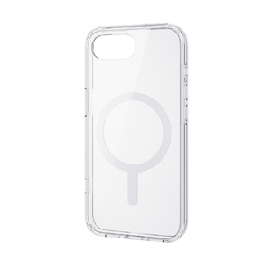 エレコム iPhone17e/16e用 ハイブリッドケース MAGKEEP ホワイト PM-A25SMAG02WH-イメージ2