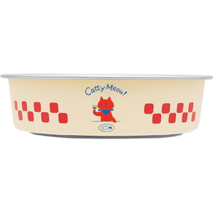 ドギーマン ステンレスの食器 ごはんにゃわん 猫用 ダイナー FCJ185K-イメージ2