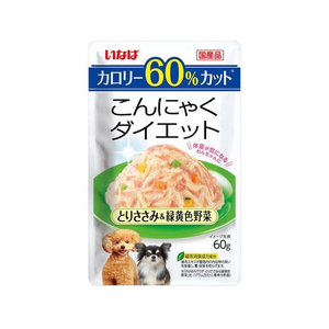 いなば こんにゃくダイエット とりささみ&緑黄色野菜 60g FCD546H-イメージ1
