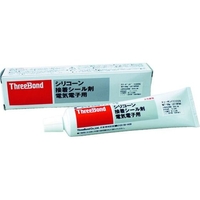 スリーボンド 電気・電子用シリコーン接着シール剤 100g 乳白 FC872FC-3748685