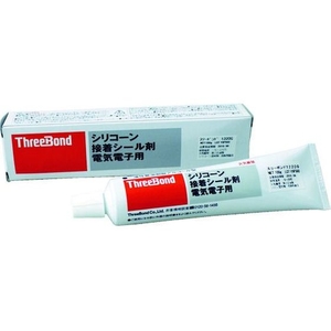 スリーボンド 電気・電子用シリコーン接着シール剤 100g 乳白 FC872FC-3748685-イメージ1