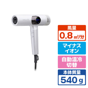 ドウシシャ GRD-2501WH ヘアドライヤー ホワイト|エディオン公式通販