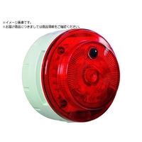 NIKKEI/LED回転警報機 ニコUFOmyubo 電池式 人感センサー 赤 FCD424E-2723109