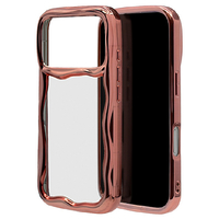 ラスタバナナ iPhone18 Pro/17Pro用 MY．DECOR INSIDE TPUｹｰｽﾌﾚｰﾑ ピンクゴールド 9657IP6BTPPGD