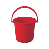 トラスコ中山 PPカラーバケツ 15L 赤 FC418JH-7804997