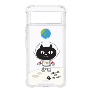 abbi FRIENDS Google Pixel 8用ネコマンジュウハイブリッドケース キャットウォーク オン ザ ムーン ABF26641P8-イメージ1