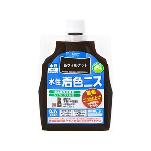 カンペハピオ 水性着色ニス 新ウォルナット 0.7L FCB841M-イメージ1