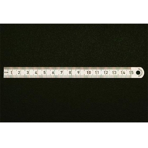 エスコ 直尺 ステンレス製 200×13mm FCZ5660-EA720YA-20-イメージ1