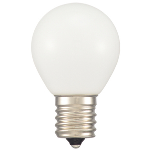 オーム電機 LED電球 E17口金 全光束75lm(1．2Wサイン球 装飾用) 昼白色相当 LDS1N-H-E17 13-イメージ1