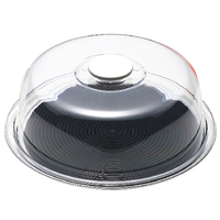 曙産業 クリアラブリーハット 丸ケーキ中 ブラック FC63451