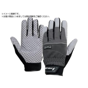 おたふく手袋 おたふく/超重作業用マイクロファイバー手袋+シリコンゴム グレー M FC385ZJ-2391347-イメージ1